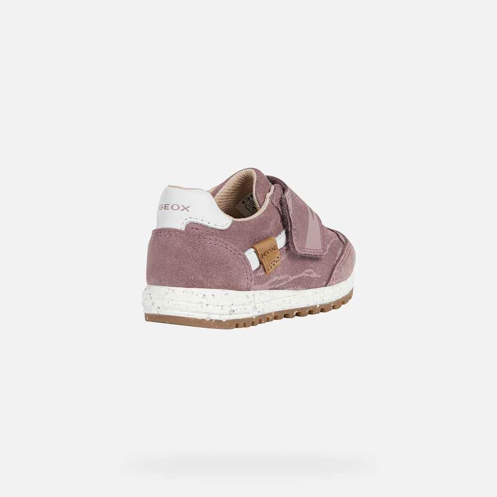 Tenis Geox Bebe Rosa - Alben Girl - ORFUC9075